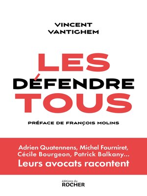 cover image of Les défendre tous